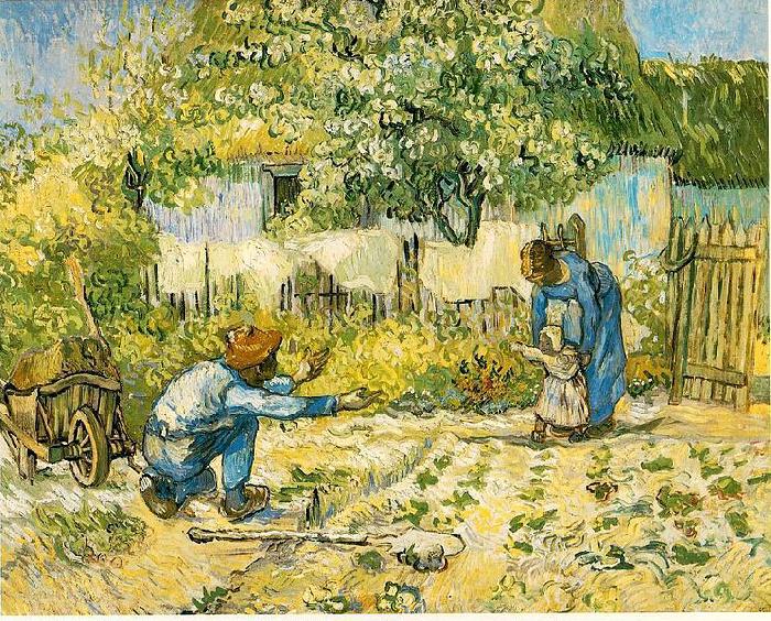 Vincent Van Gogh First Steps Germany oil painting art